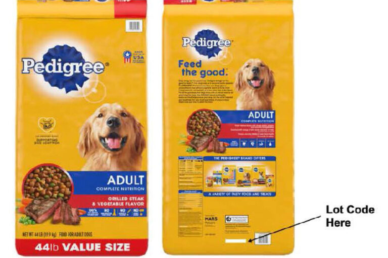 Mars Recalls Pedigree Dry Dog Food Due to Metal Contamination